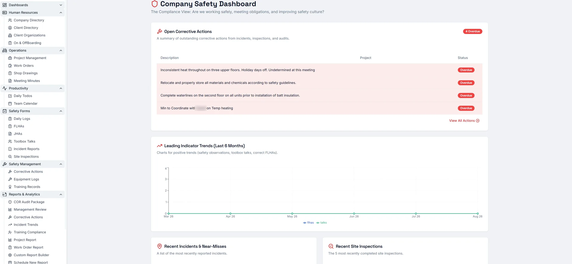 Construction Management Platform